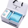 Men's Tie Gift Set: Striped & Polka Dot Tie, Pocket Square, Cufflinks