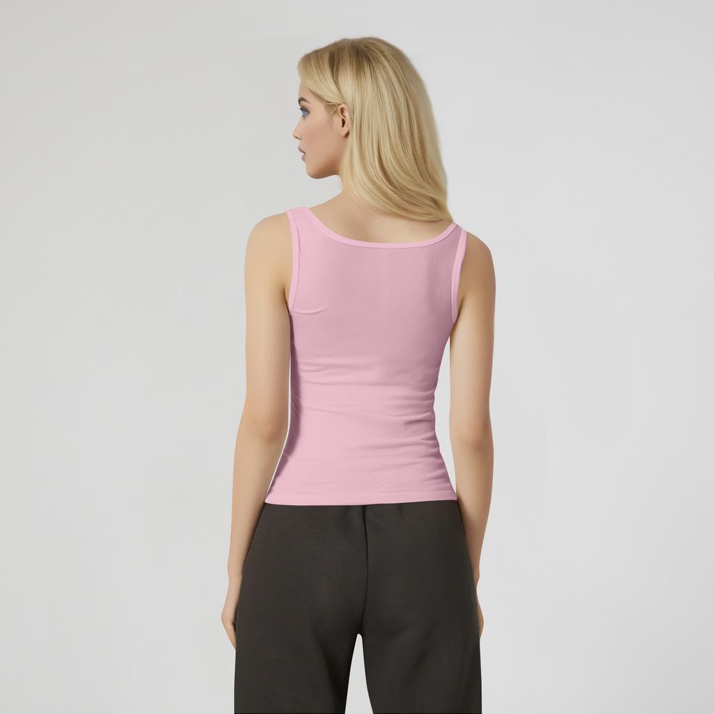 Fashion Thread Slim Sleeveless Tank Top For Women