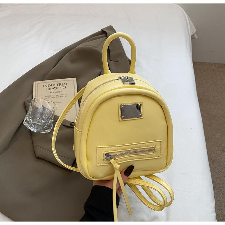 

Niche design retro backpack women s 2025 new fashion college British style schoolbag trendy casual backpack