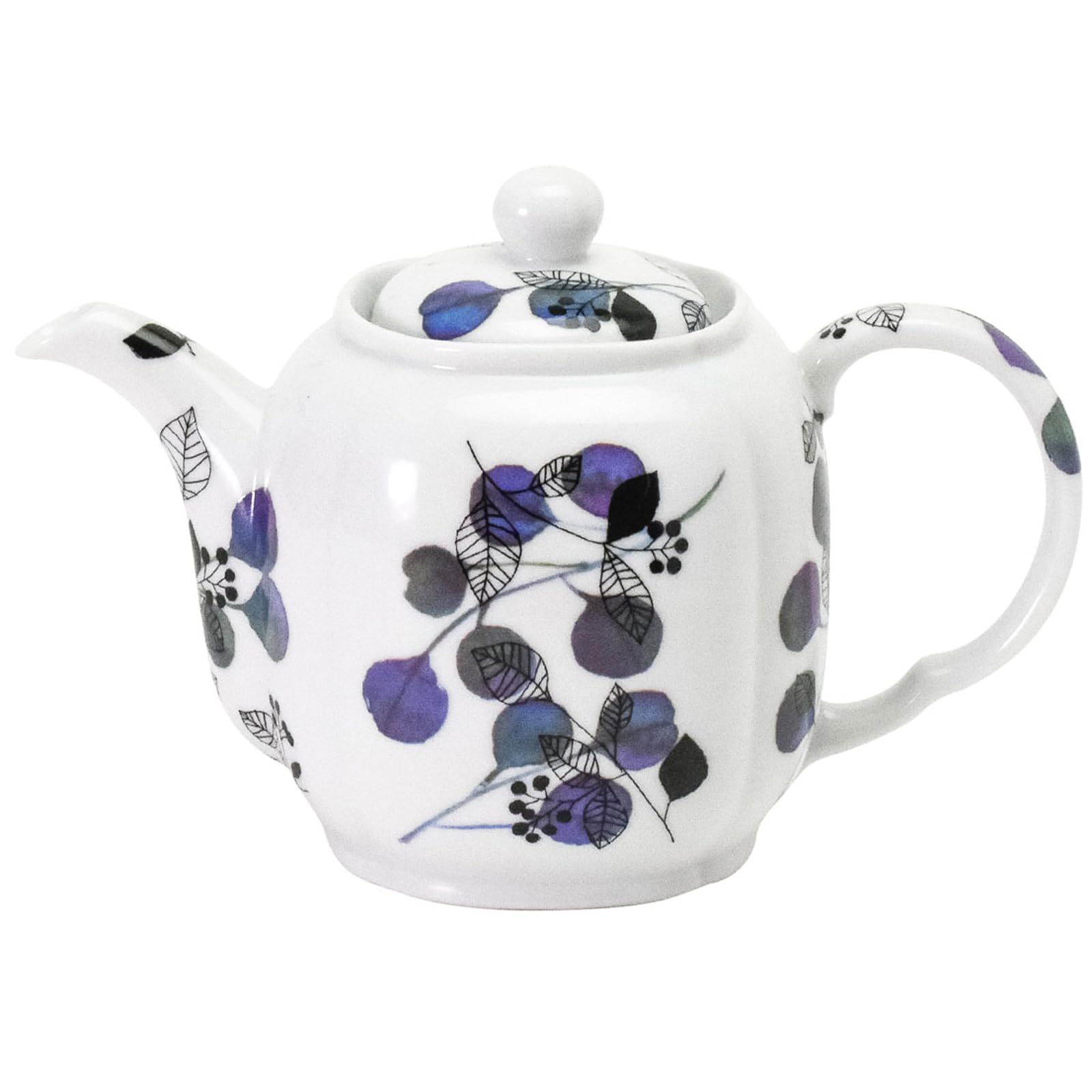 

Aito Seisakusho Teapot Microwave and Dishwasher Grape Mino Made in 335109 Aim (approx. 500ml), Safe, Design, Ware, Japan,