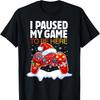 Unisex Clothing Unisex I Paused My Game To Be Here Ugly Sweat Christmas Boy Girl TShirt Humor Funny Xmas Costume Gift Fashion Gamer