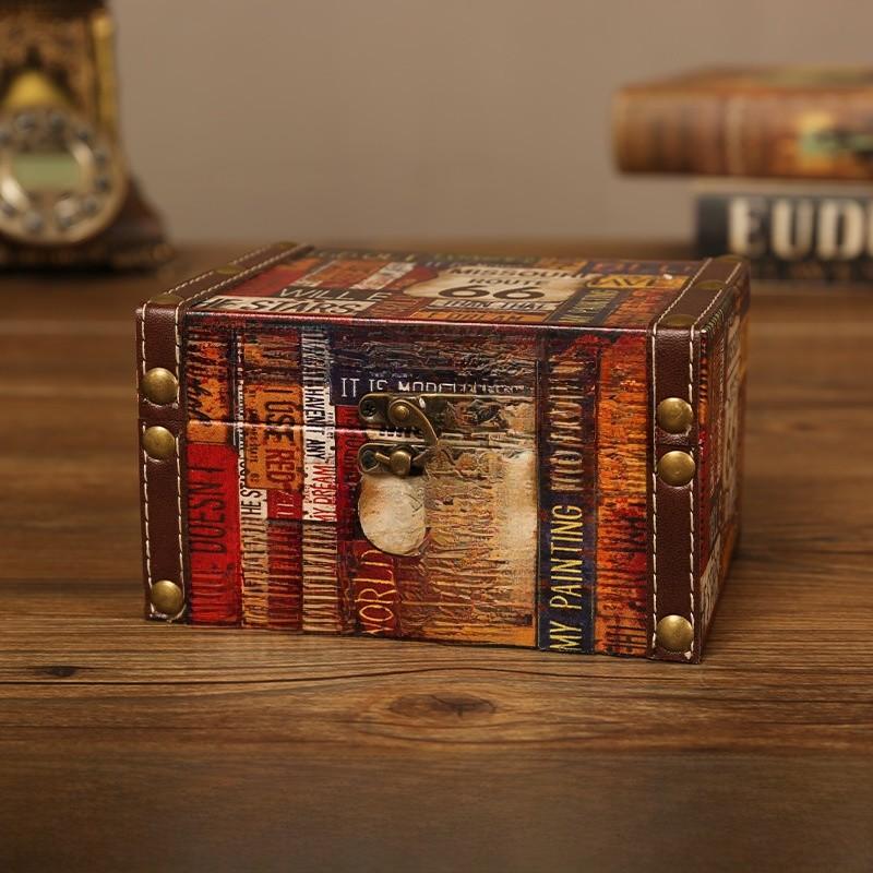 Leather Versatile Desktop Organizer Box For Cosmetics Stationery And Accessories