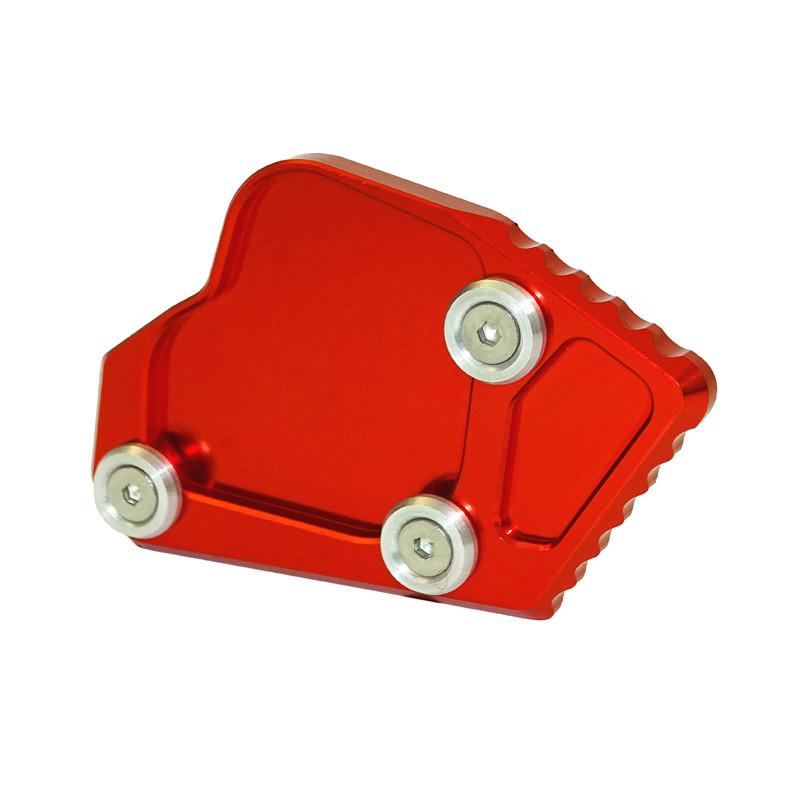 

waase Kickstand Foot Side Stand Extension Pad Support Plate For BMW K1600GT K1600GTL K1600 GT GTL 2011 2012 2013 2014 2015 червоний