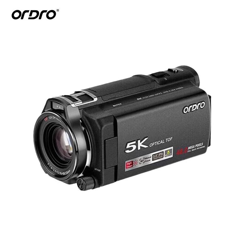 ORDRO XV80 5K UHD 12x Optical Zoom Professional Camcorder (CN version)