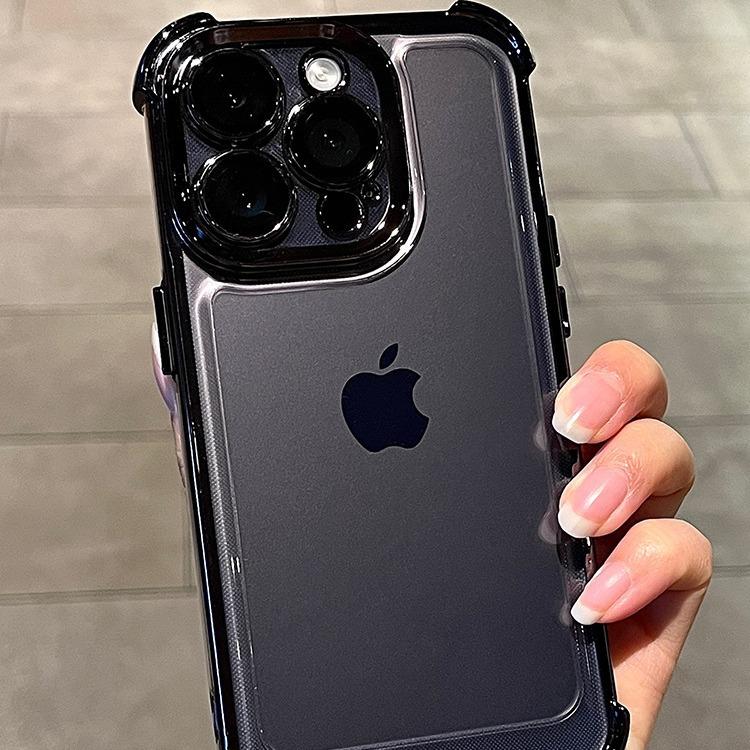 Applicable to Apple 11promax mobile phone case, the new model has its own lens film iPhone11 electroplating airbag 11 anti-drop 11.