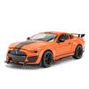 Large 1/18 Alloy Die-cast Ford Mustang GT500 Car Model Collection Ornaments Simulation Sound and Light for Boys Birthday Gift