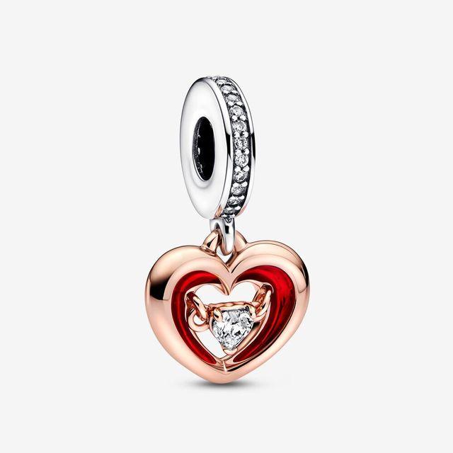 2023 Valentine's Day Charm 925 Sterling Silver Frosted Red Love Potion Murano Beads Fit Original Bracelet DIY Jewelry