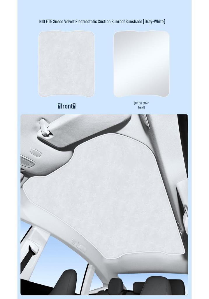 Nio & Lixiang Models Electrostatic Sunroof Shade for EC6, EC7, ES6, ES7, ET5, ET7, L60