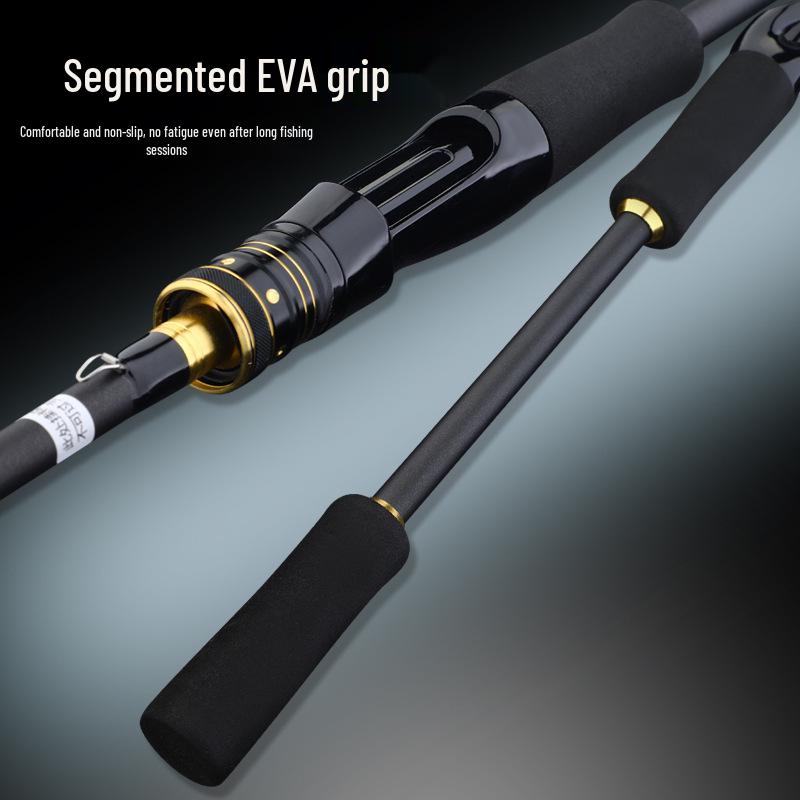 Ultra-Light Ultra-Hard Portable Sea Fishing Rod for Long-Casting Black Fish Lure