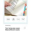 1PC 2026 Cross-border English Spanish Schedule Book Time Planner Thickened 365 Days Daily One Page Notepad