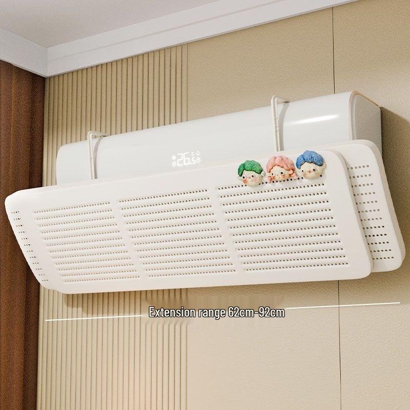 Anti-Direct Blow Wind Deflector for Air Conditioners - Ideal for Babies & Postpartum Care