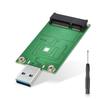 ELUTENG mSATA To USB Adapter Mini SATA Converter As Portable Flash Drive External Hard Drive Cable 3.0 - (No Required)