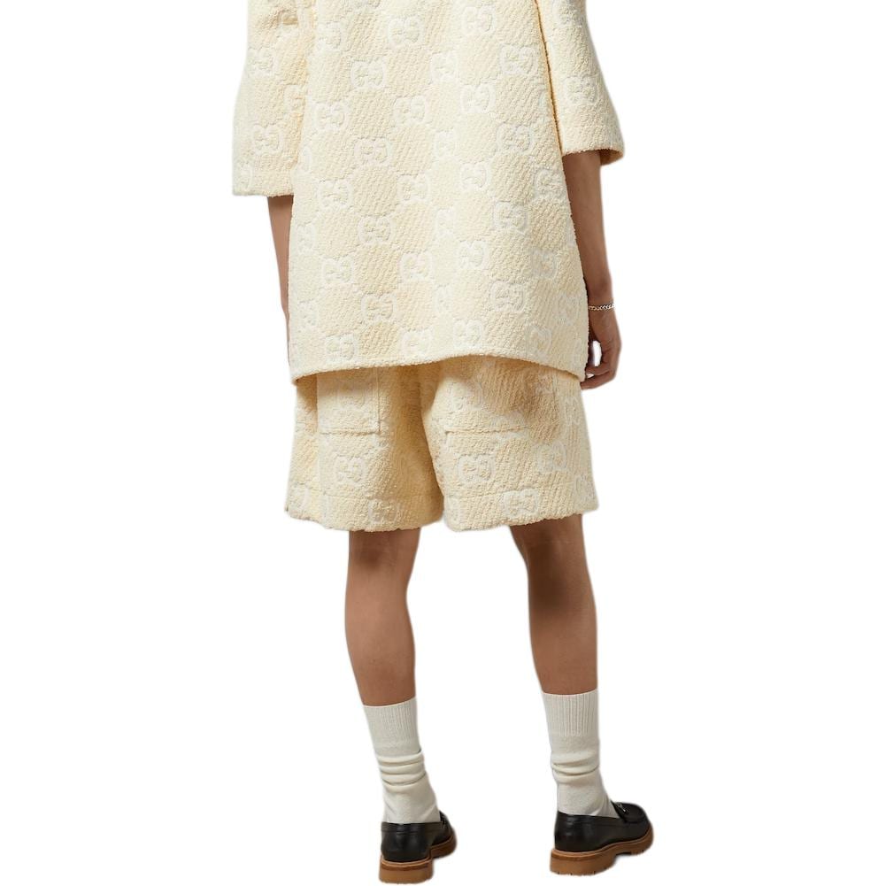 GUCCI GG jacquard Terry cloth Shorts 782616-ZAPYQ-9326
