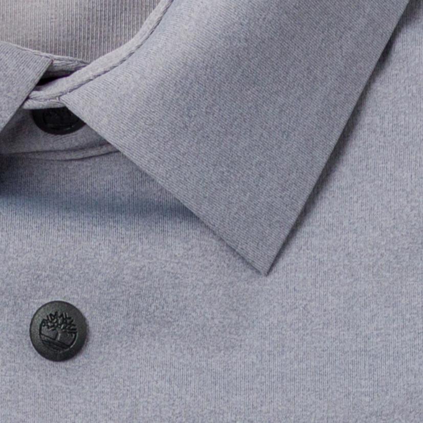 Timberland Outdoor Quick-Dry Casual Cool Breathable Loose Short Sleeve Polo Shirt Men Tops Meteorite A5NXG-EOM