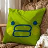 Cute Tamagotchi Kuchipatchi Square Pillow Case Multi Sizes For Car Home Bedroom Decor Custom Valentine Gifts