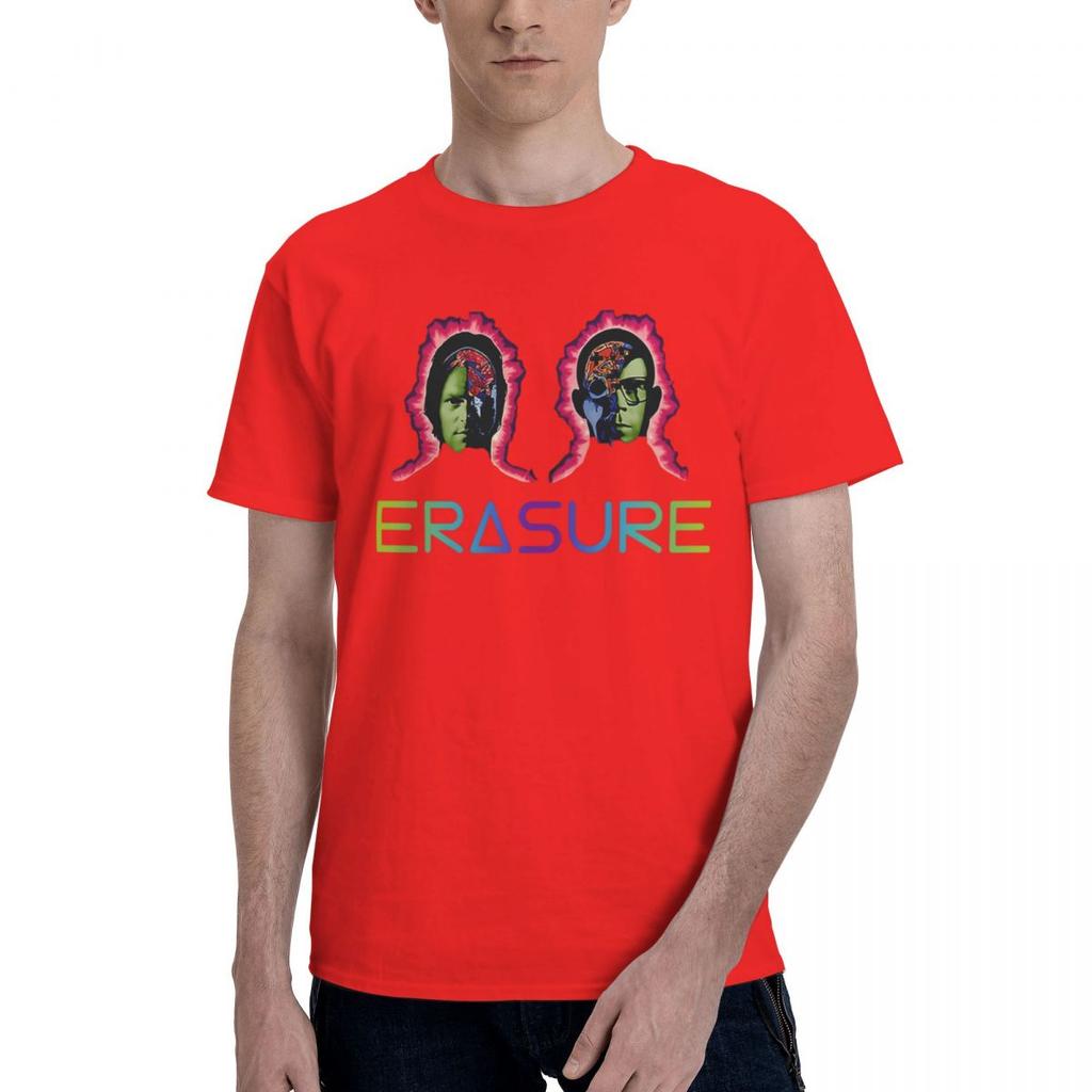 Erasure Clarke 100 Bomull Vardaglig Andningsbar Bekväm T-shirt Herr Designkläder Herr T-shirt