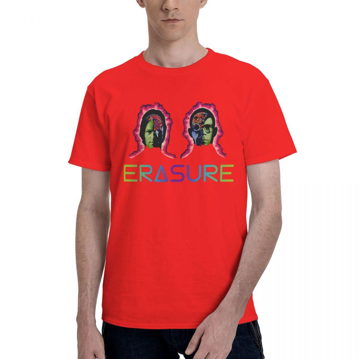 Erasure Clarke 100 Cotton Casual Breathable Confortable TShirt Mens Designer Clothes Men TShirt S