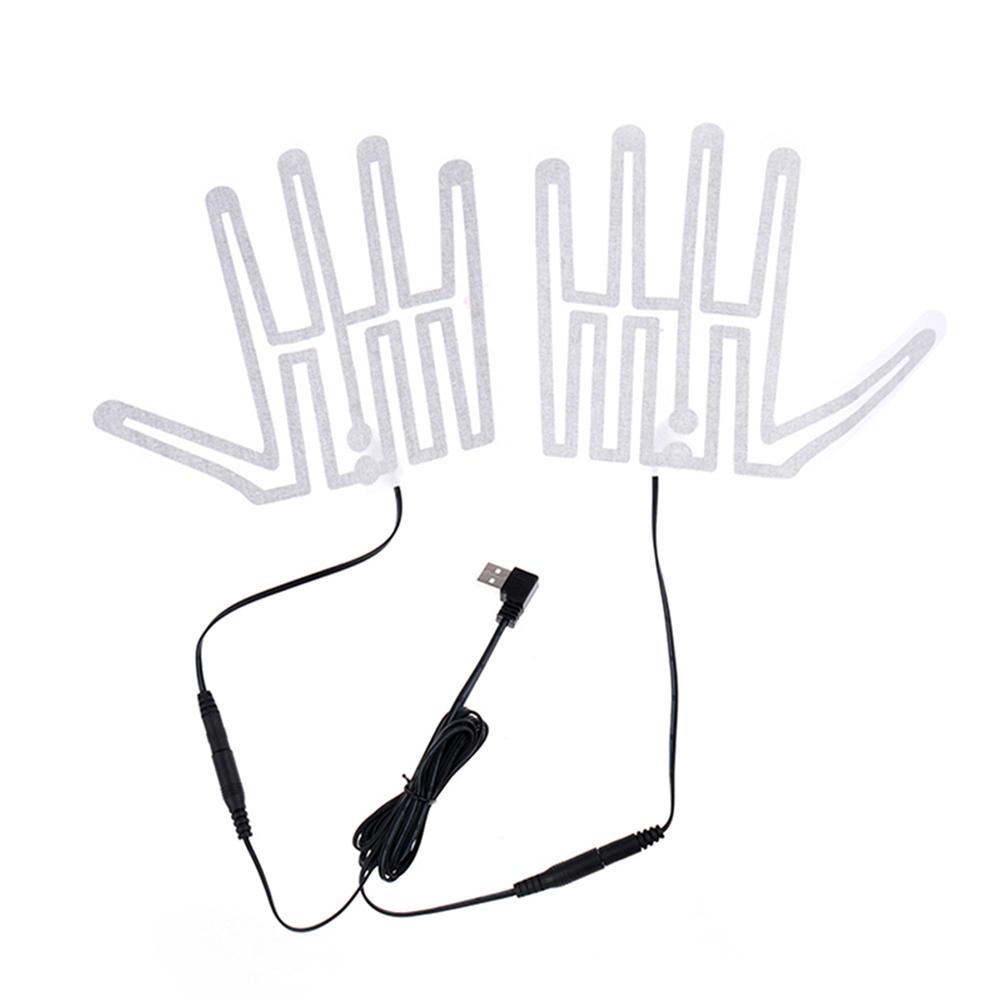 USB Warm Heating Pads for Gloves Carbon Fiber Heating Pad Safe Heated Warmer Sheet Electric Heated Film Element