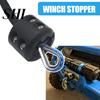 Oprire Winch Ușoară Cauciuc Mini Cârlig Remorcare Protecție Instalare Ușoară Camion ATV UTV SUV Durabil Cablu Linie Trailer ORV Protecție Cablu Înlocuire