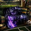 Panther In Action Throws Blanket Flannel Blankets Plush for Couch Bed Gifts for Men Women Travel picnic blanket Christmas fan gifts
