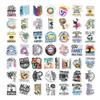 50 Waterproof Volleyball Graffiti Stickers for Phone Cases & Laptops