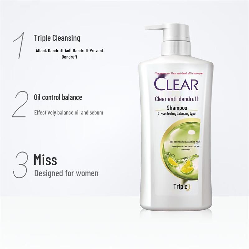 Clear Triple Anti-Dandruff Shampoo
