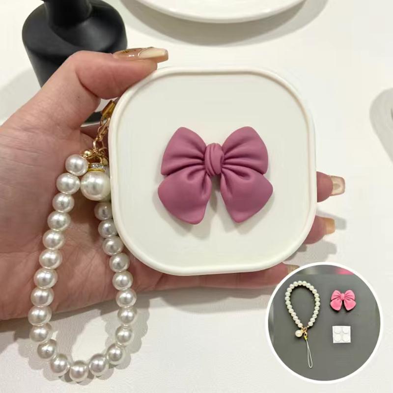 

Denture Bath Box Artificial Tooth Case Orthodontic Retainer Case With Bow Bracelet Container Cleaning False Teeth Storage Box