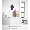Yamazaki Plasterboard TweezersWood Screws Included Wall Hook Set 3 Compatible Walls White W2.4D3H6.5cm (per Piece) Tower Hanger Concealed Holes 1688