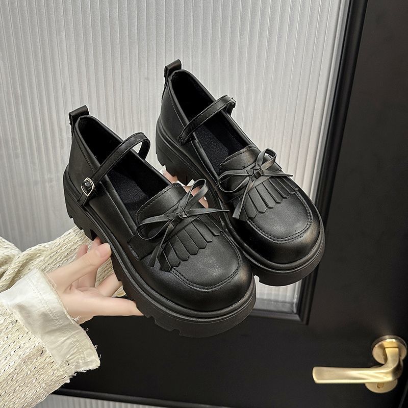 Cute Versatile Single Shoes British Style Sweet Cool Mary Jane Small Leather Shoes Women's Japanese Retro