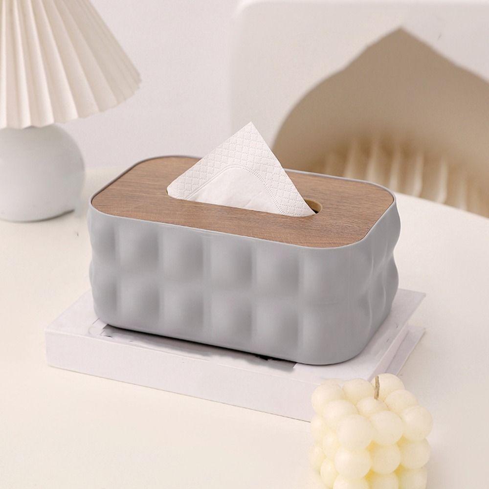 Multi-purpose Napkin Box Decorative Paper Storage Holder Miscellaneous Organizer  Bathroom
