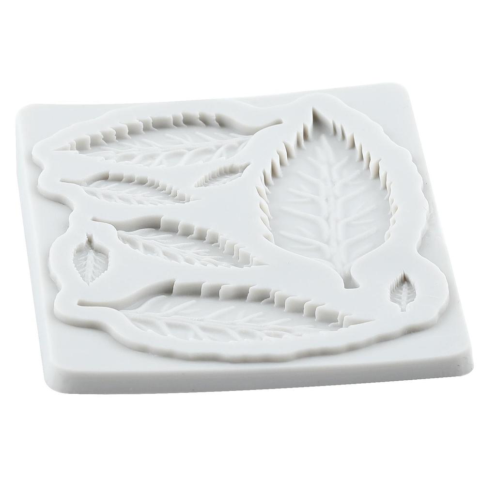 Leaf Silicone Mold Tree Leaves Fondant Molds Cake Decorating Tools Theme Cake Dessert Decorated Chocolate Candy Mold