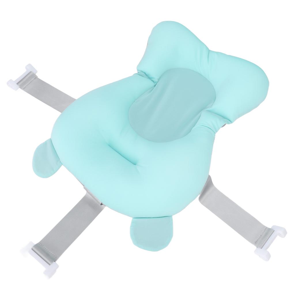 Baby Bath Cushion Pad 3 Points Support Floating Mat Slipless Mesh Seat Shower Bath Tub Pad For Newborn Infant