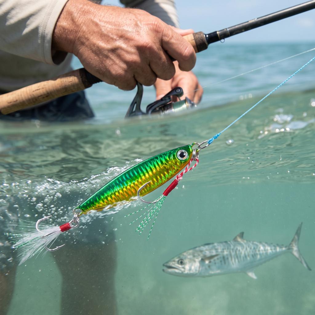 Hard Fishing for Long Casting, Realistic Artificial for Mackerel Trout, Shore Fishing Tackle
