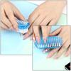 Practical Double Sided Nail Cleaning Scrubbing Brushes Dust Cleaning Nail Brush Manicure Tools