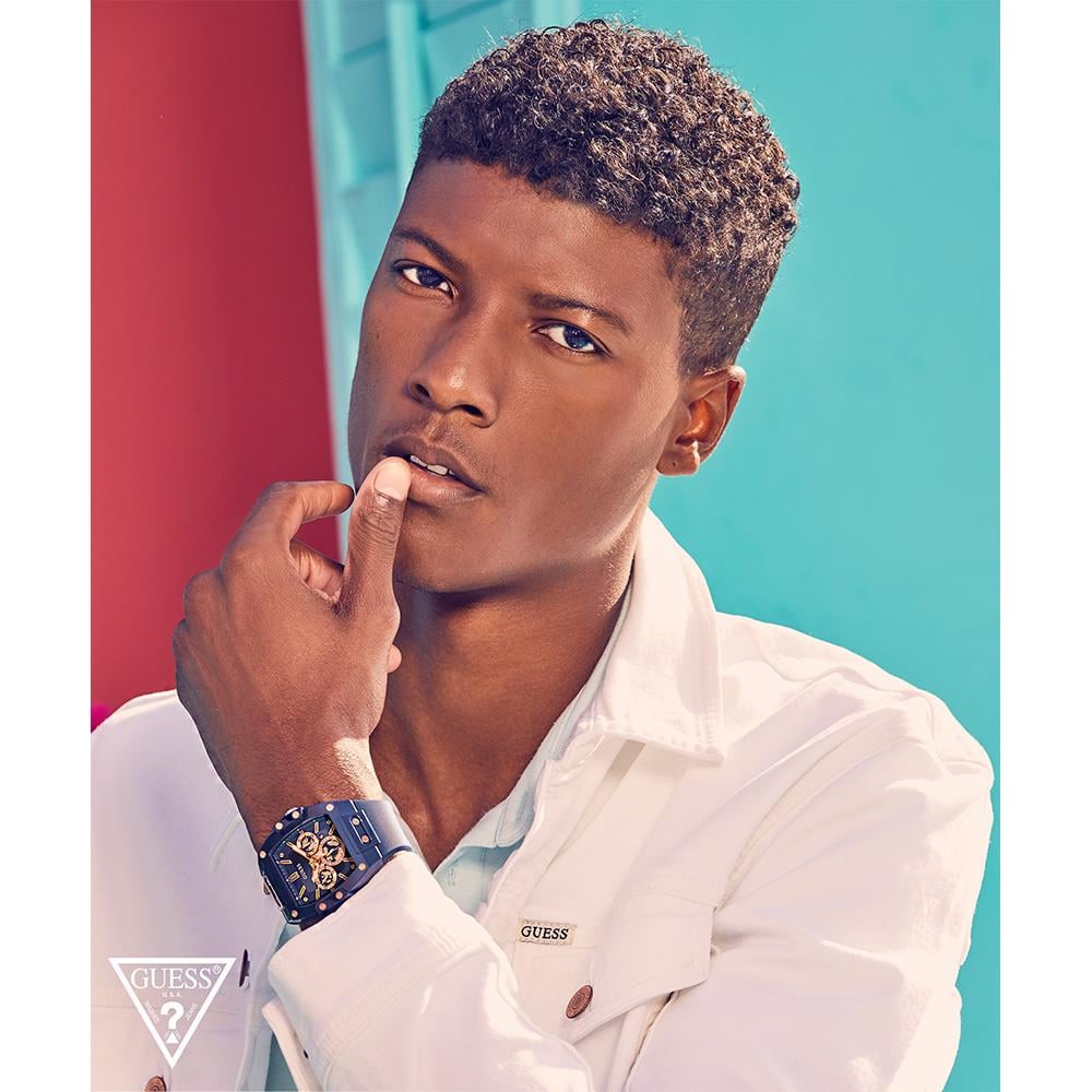 Guess GW0203G7 Analog Blue Dial Men's Watch