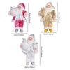 Christmas Santa Figurine Doll Accessories Ornament Decoration for Table Holiday Decor