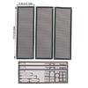 Computer PC Case Cooling Fan Dust Filter Mesh Net Cover PVC Dust Filter Shield Back Plate For Computer Chassis