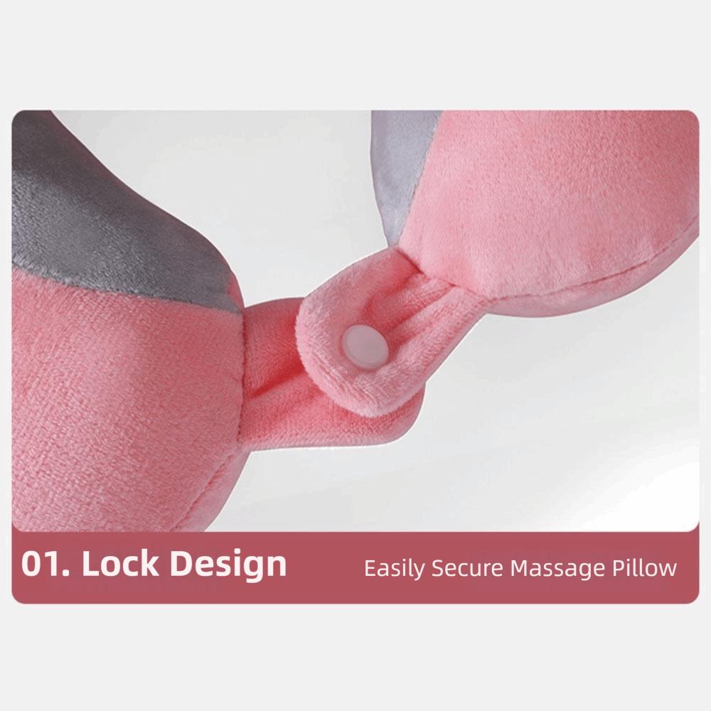 Adjustable Neck Support Pillow U Shaped Office Nap Pillow Travel Neck Pillow Airplane Travel