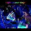 USB Rechargeable LED Drum Sticks 15Color Light Up Glow in the Dark for Stage Performances New Arrival S06