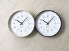 KATOMOKU Plywood Clock 18 Black Wall Clock with Continuous Second km-110BK Hand, 304mm (Radio-controlled)