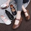 New Style Flat-bottom Casual Women's Shoes with Flat Heel Opening and Single Strap.