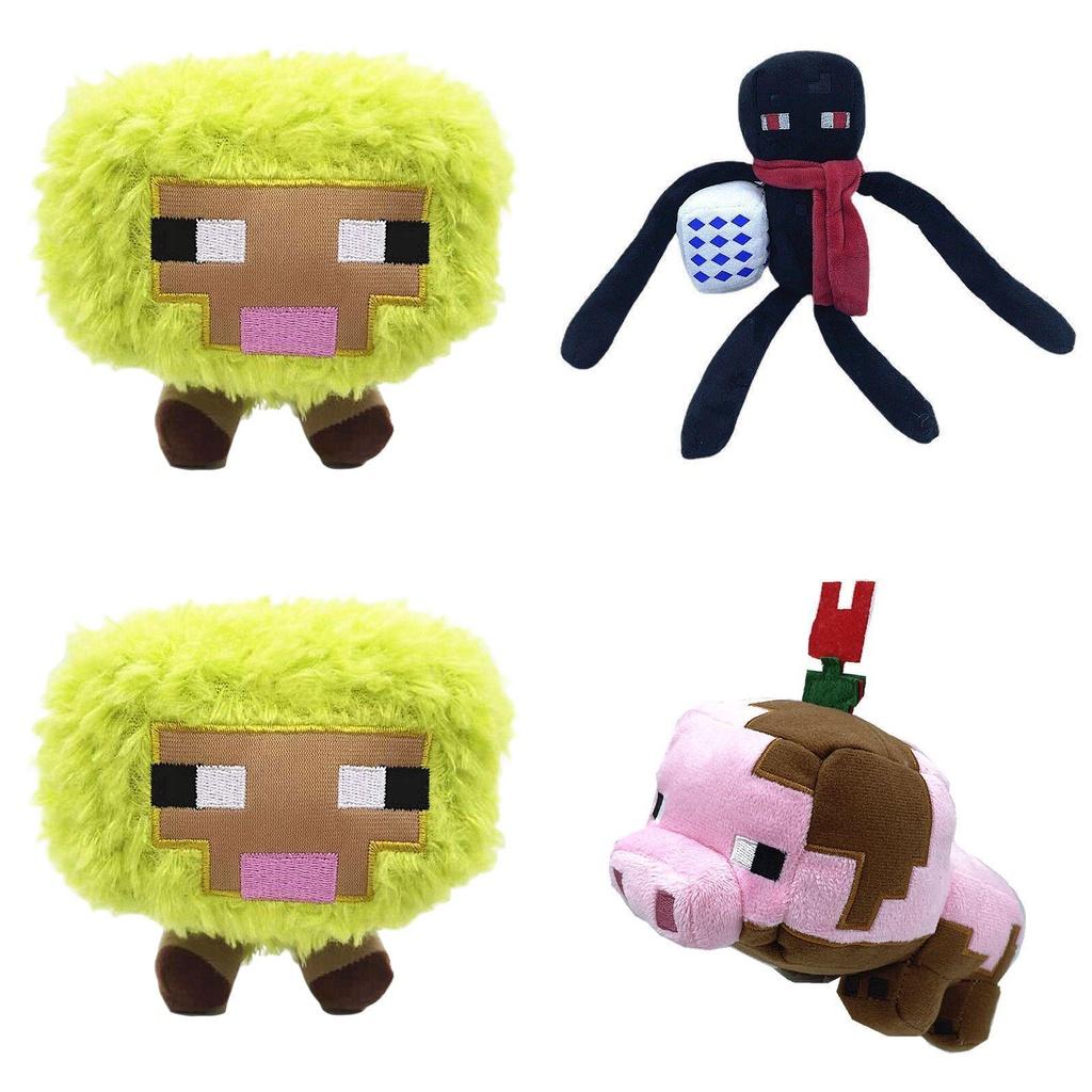 Soft And Cuddly Minecraft Zombie Aries Bear Plush Toys Perfect For Holiday Gifts