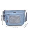 Zipper Bag Transparent Bags Cotton Doll Bag Shoulder Bag Solid Color Itabag  Small Item Bag