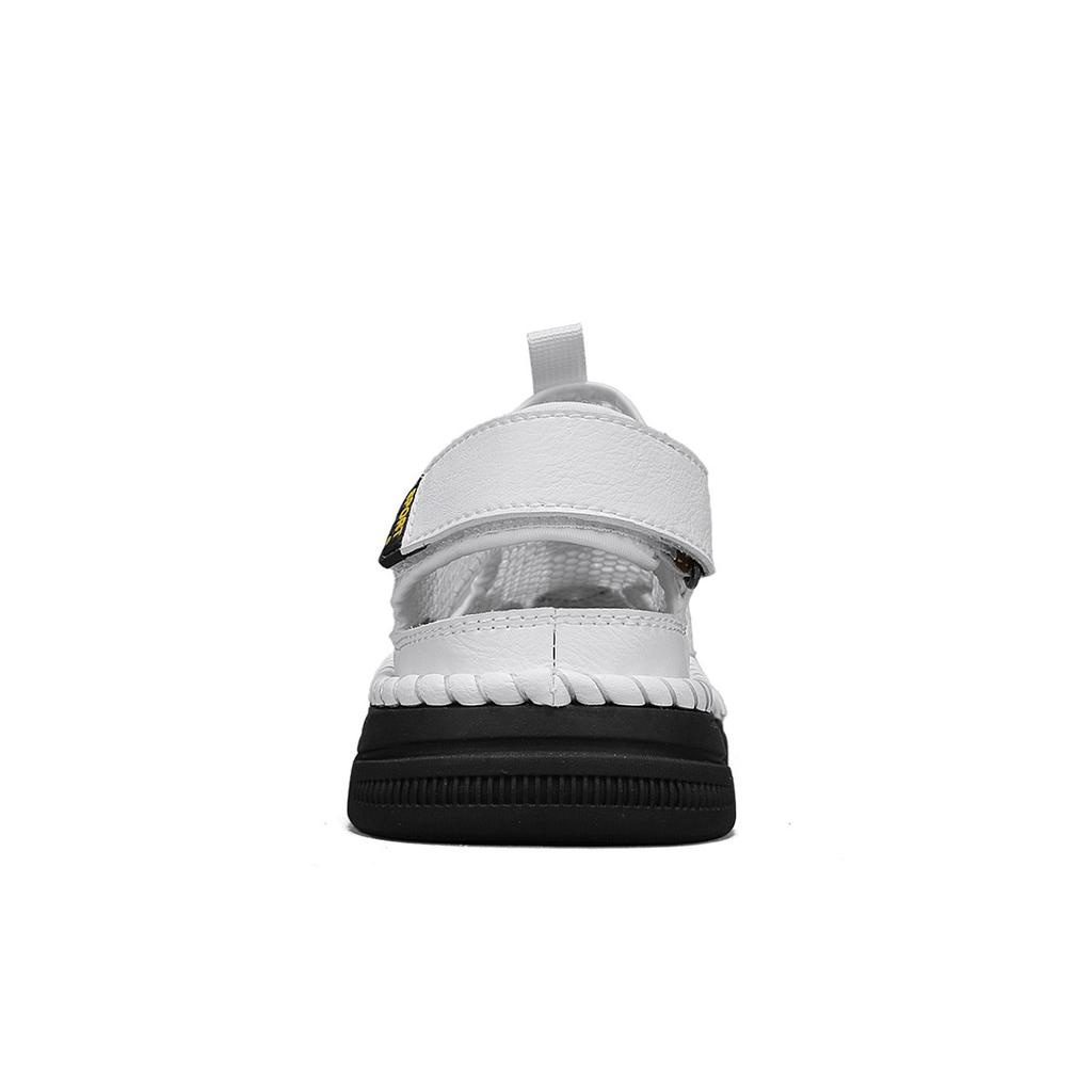 Sandale de vară pentru bărbați Sandale din plasă în aer liber Saboți moi Sandale lucrate manual Papuci ușori respirabili