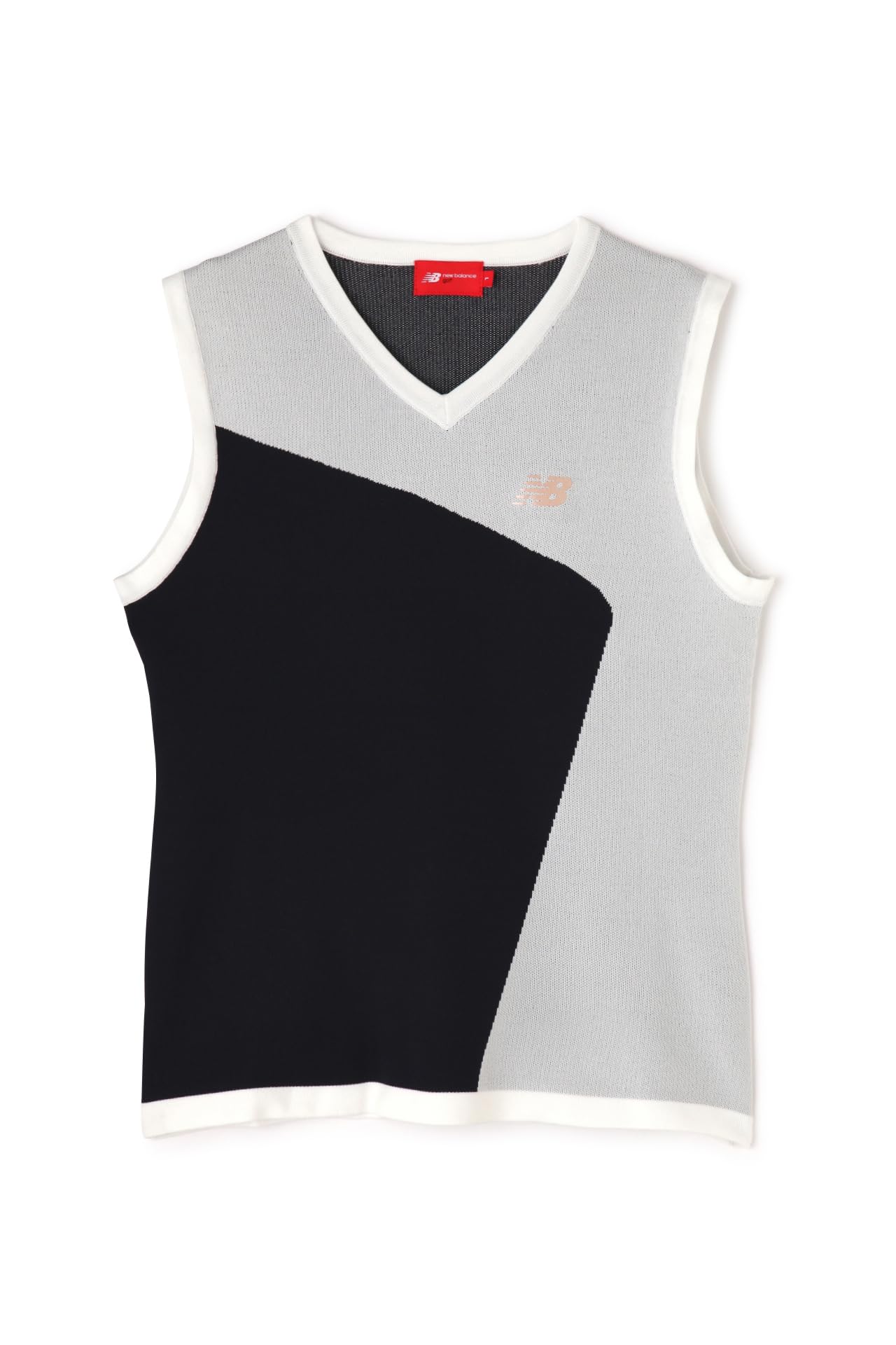 

Golf Knit Vest Color Knit 0 [New Balance] Women s V-Neck (14G растягивается) / 012-3273501 121_Navy [S]