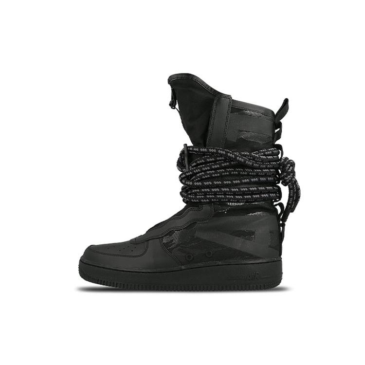 New Nike Sf Air Force 1 High Black Dark Grey AA1128-002