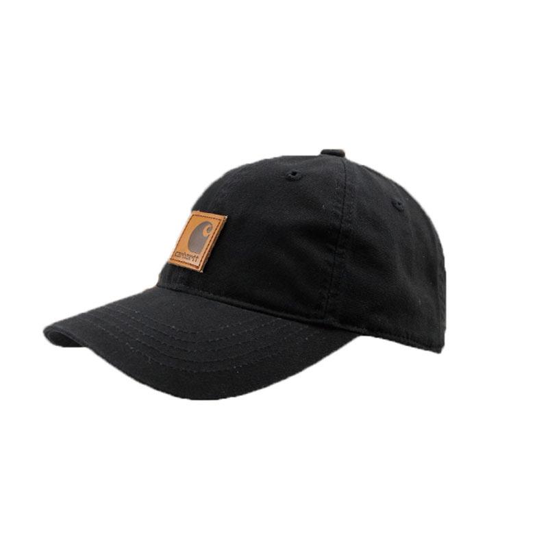 NovaGlade Carhartt canvas baseballpet voor heren, verstelbaar, reispet voor volwassenen, verkrijgbaar in diverse kleuren. zwart
