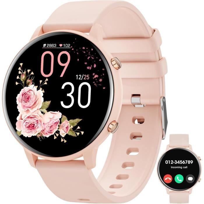 Chytré hodinky pro ženy a muže Hwagol 1.39 Smartwatch s krokoměrem, monitorem spánku, 140+ sportovními režimy, náramek pro Android iOS