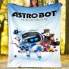 Astro Bot bedruckte Kuscheldecke—weich,warm;Vielseitige Decke für alle Jahreszeiten – perfekt als Klimadecke, Nickerchen-Decke