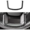 for Ford F-150 Raptor 2017-2020 Accessories Glove Box Top Strip | Real Carbon Fiber, for Ford F150 F-150 Raptor 2017 2018 2019 2020, Interior Trim